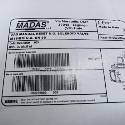 VAN ĐIỆN TỪ M16/RM NA DN50 24VDC